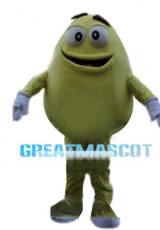 Colored Chocolate Beans Mascot Costume