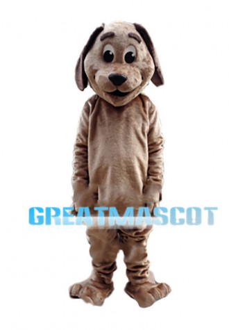 Honestly Brown Dog Mascot Costume