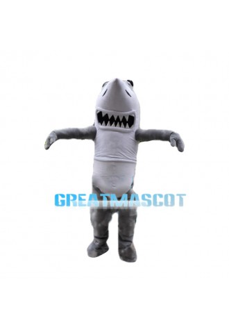 Bloody Cruel Shark Mascot Costume