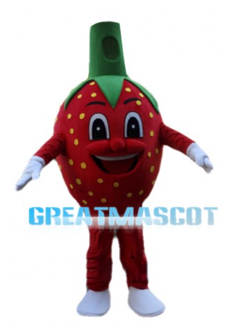 Fresh Strawberry Mascot Costume
