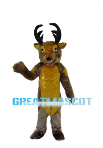 Power Deer Mascot Costume