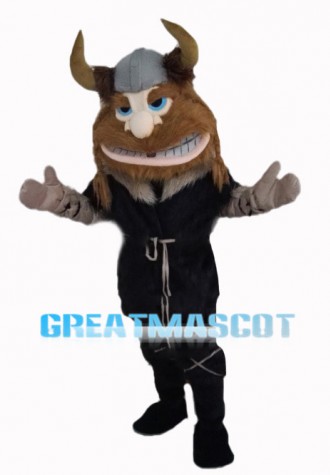 2nd Version Of The Fierce Viking Man Mascot Costume