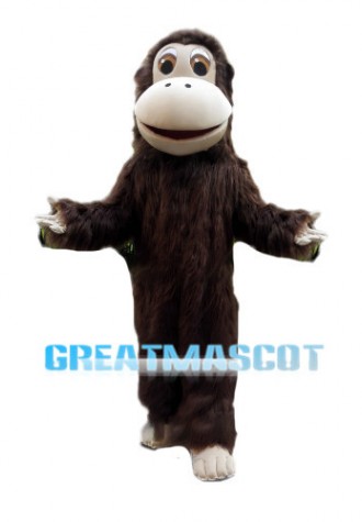 Chimpanzee Animal Mascot Costume 