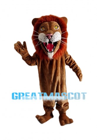 Howling African Lion Mascot Costume