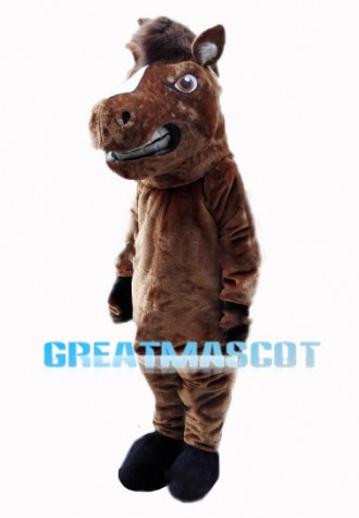 Fierce Horse Animal Mascot Costume