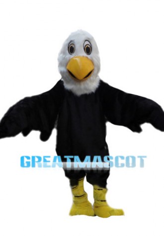 Lazy Bald Eagle Mascot Costume 