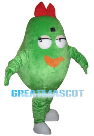 Cartoon American Pear Mascot Costume