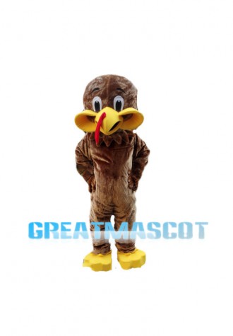 Sad Turkey Baby Mascot Costume 