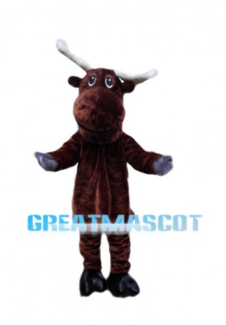 Honest Moose Mascot Costume 