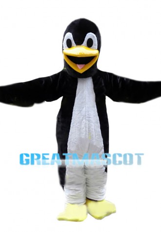 Naughty Penguin Mascot Costume 