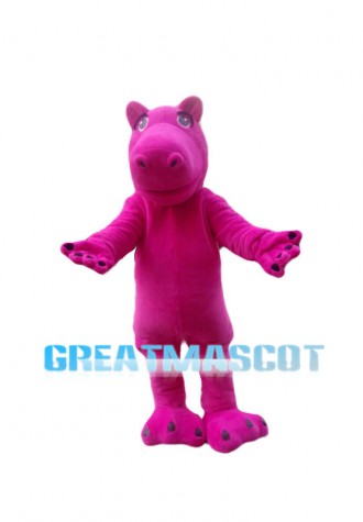 NICI Rose Hippo Mascot Adult Costume 