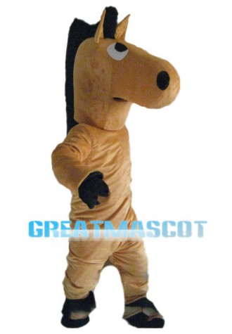 Simple Version Of Horse Mascot Costume 