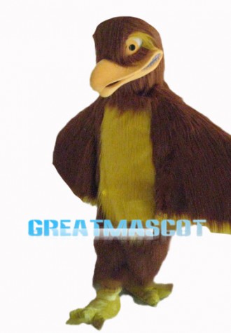 Advanced Hawk Long Fur Mascot Costume 