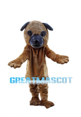 Brown Puppy Dog Mascot Costume 