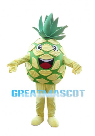 Deluxe Cartoon Pineapple Mascot Costume 