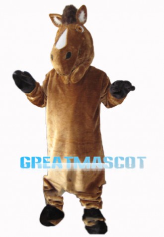 Gallant Horse Animal Mascot Costume 