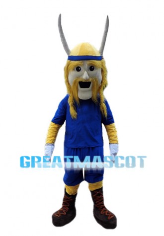 Viking Man Mascot Costume 