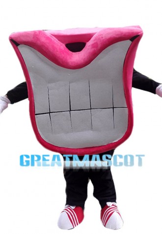 Mouth Teeth Mascot Costume