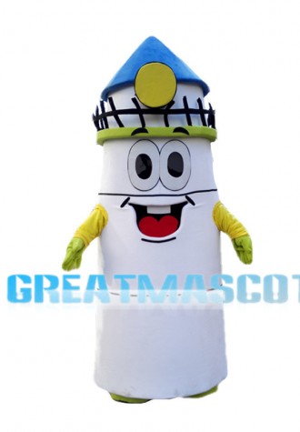 Easy Lighthouse Cartoon Mascot Costume 