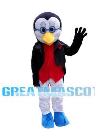 Penguin Gentleman Mascot Costume 