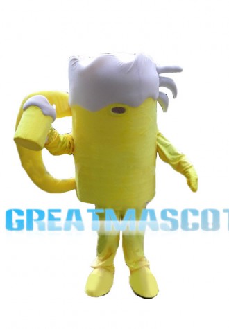 Deluxe Draft Beer Mascot Costume 