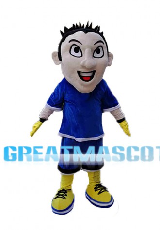 Athlete Man Mascot Costume 