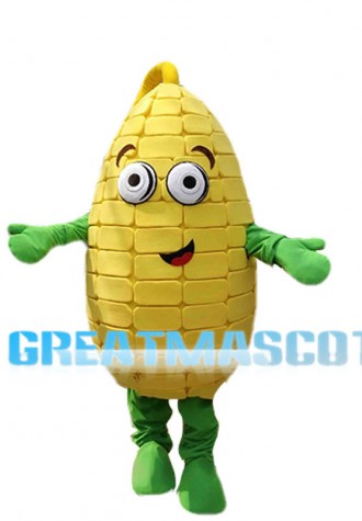 Deluxe Cartoon Corn Mascot Costume