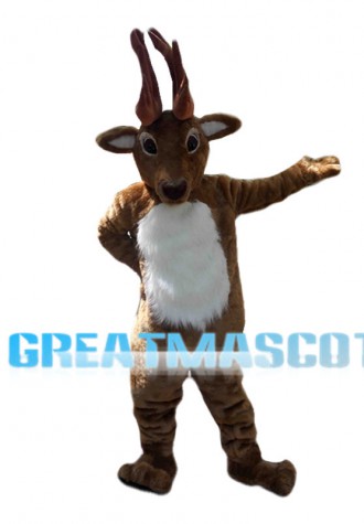 Siberian Roe Deer Mascot Costume 