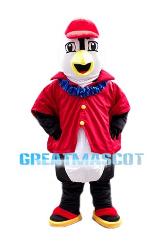 Listless Penguin Mascot Costume Animal Cartoon Fancy Dress