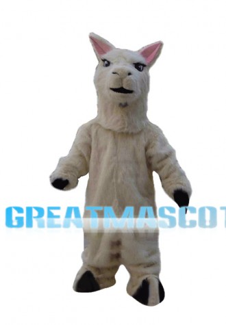 Fierce Alpaca Mascot Costume 