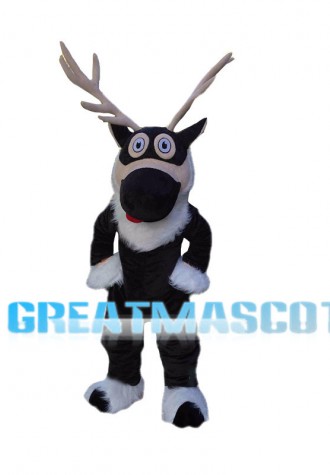 Black Buck Animal Mascot Costume 