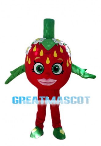 Sexy Cartoon Strawberry Mascot Costume