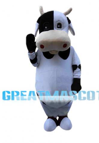 Lovely Cow Mascot Costume 