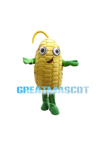 Deluxe Cartoon Corn Mascot Costume