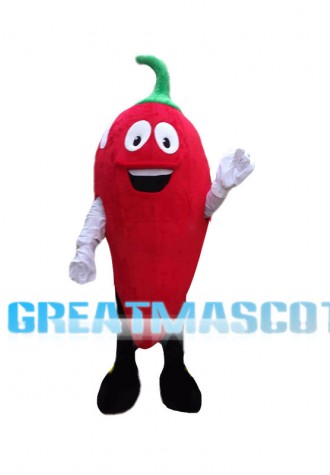 Huge Cartoon Red Chilli Mascot Costume 