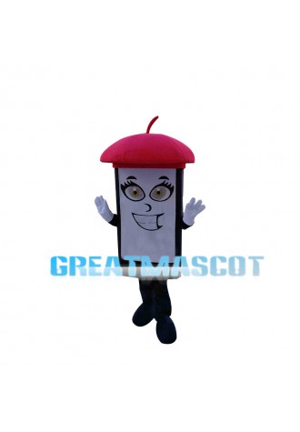 Cartoon Cell Phone Apple Phone Mascot Costume 