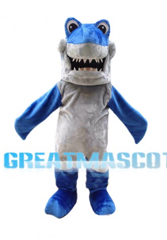 Rally Shark Mascot Costume 