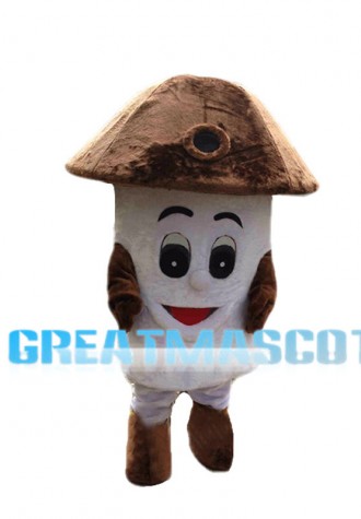 Huge Cartoon Fresh Mushroom Mascot Costume 