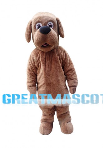 Lovely Golden Dog Mascot Costume