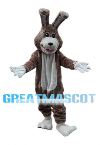 Cheerful Baby Hare Mascot Costume 