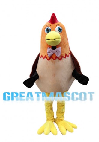 Plump Hen Mascot Costume 
