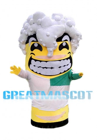 Funny Cartoon Cauliflower Mascot Costume 
