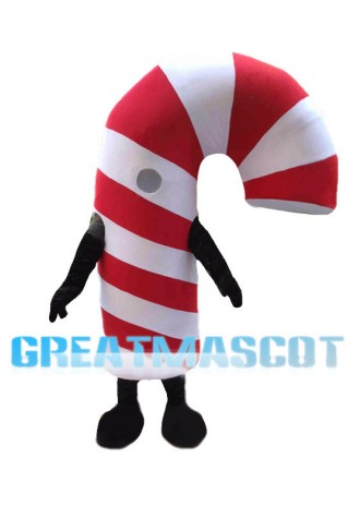 Deluxe Candy Cane Mascot Costume 