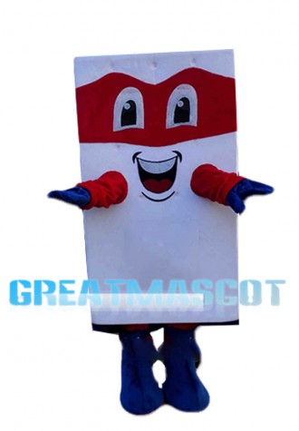 Deluxe Cartoon Mattress Superhero Mascot Costume 