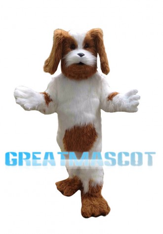 Almost Real Cavalier King Charles Spaniel Dog Mascot Costume 