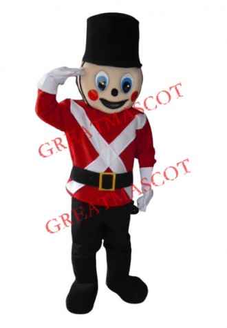 Top Quality Soldier Mascot Costume