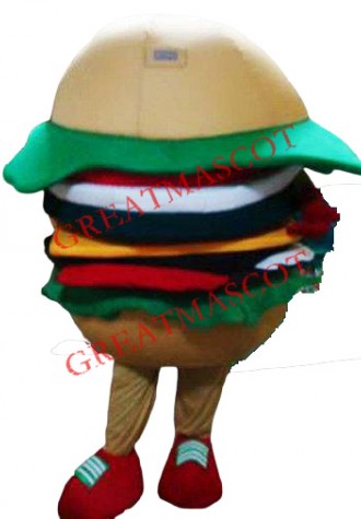 Top Quality Hamburger Mascot Costume