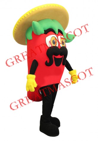 Mexican Pepper Mascot Costume