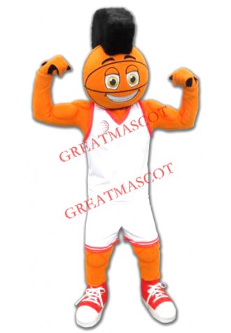 Basketball Man Mascot Costume