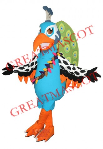 High Quality Peacock Mascot Costume